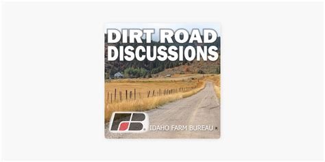 Listen to this podcast on. . Dirt road discussions